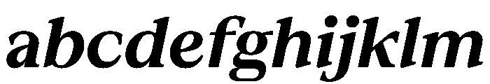 ConcretteItalic TRIAL MBoldItalic Instance FONT