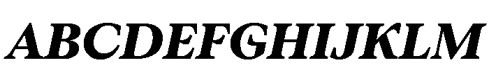ConcretteItalic TRIAL MHeavyItalic Instance Font UPPERCASE