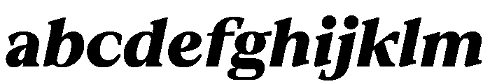 ConcretteItalic TRIAL MHeavyItalic Instance FONT