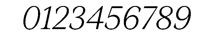 ConcretteItalic TRIAL MLightItalic Instance Font OTHER CHARS