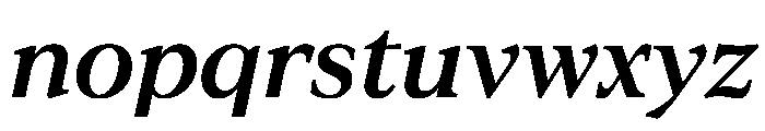 ConcretteItalic TRIAL MSemiBoldItalic Instance Font LOWERCASE