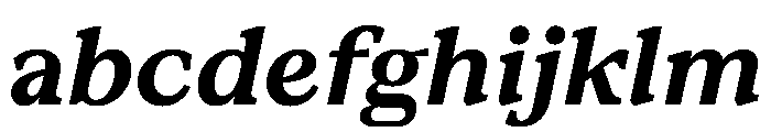 ConcretteItalic TRIAL SBoldItalic Instance FONT