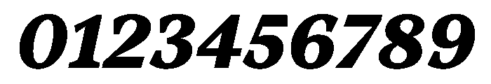 ConcretteItalic TRIAL SHeavyItalic Instance Font OTHER CHARS