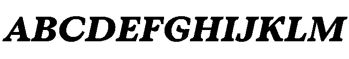ConcretteItalic TRIAL SHeavyItalic Instance Font UPPERCASE