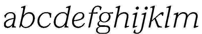 ConcretteItalic TRIAL SLightItalic Instance FONT