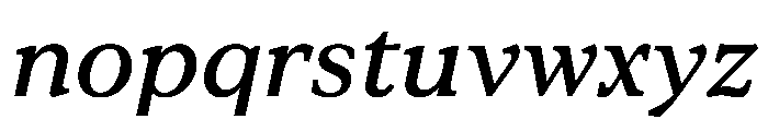 ConcretteItalic TRIAL SMediumItalic Instance Font LOWERCASE