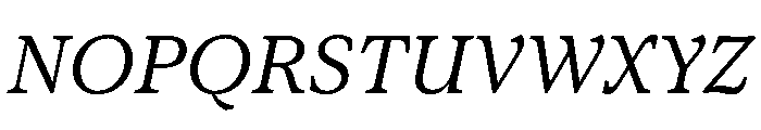 ConcretteItalic TRIAL SRegularItalic Instance Font UPPERCASE