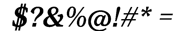 ConcretteItalic TRIAL SSemiBoldItalic Instance Font OTHER CHARS