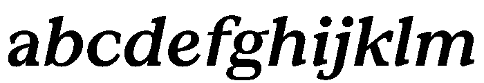 ConcretteItalic TRIAL SSemiBoldItalic Instance FONT