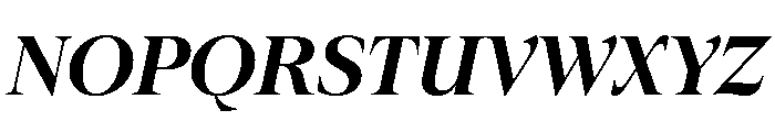 ConcretteItalic TRIAL XLBoldItalic Instance Font UPPERCASE
