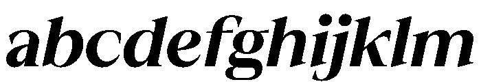ConcretteItalic TRIAL XLBoldItalic Instance FONT