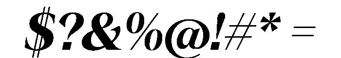 ConcretteItalic TRIAL XLExtraBoldItalic Instance Font OTHER CHARS
