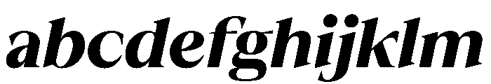 ConcretteItalic TRIAL XLExtraBoldItalic Instance FONT