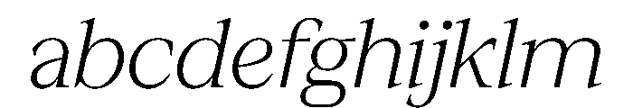 ConcretteItalic TRIAL XLLightItalic Instance FONT
