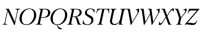 ConcretteItalic TRIAL XLRegularItalic Instance Font UPPERCASE