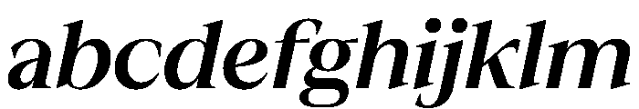 ConcretteItalic TRIAL XLSemiBoldItalic Instance FONT