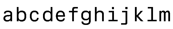 ConcruxMono Regular FONT