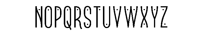 Condensein Boobies Font LOWERCASE