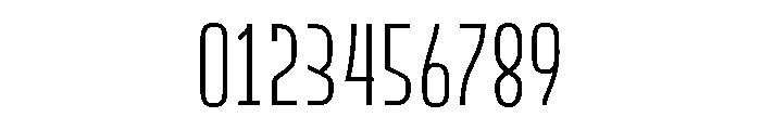 Condensein Regular Font OTHER CHARS