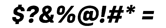 Config BoldItalic Font OTHER CHARS