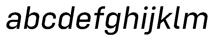 Config RegularItalic FONT