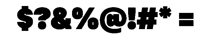 Config Ultra Font OTHER CHARS