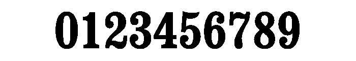 Consort CondensedBold Font OTHER CHARS