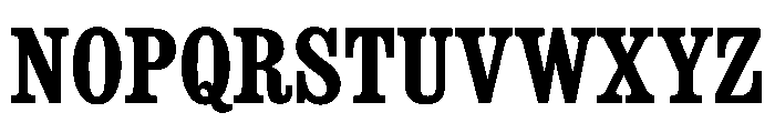 Consort CondensedBold Font UPPERCASE