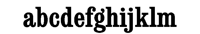 Consort CondensedBold FONT