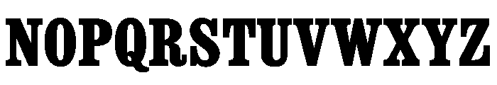 Consort CondensedExtraBold Font UPPERCASE
