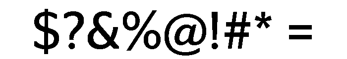 Continental Stag Sans Book Font OTHER CHARS