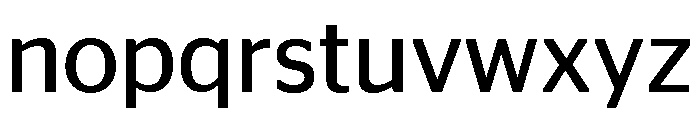 Continental Stag Sans Book Font LOWERCASE