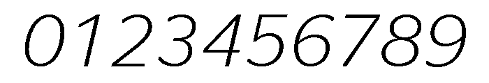 Continental Stag Sans Light Italic Font OTHER CHARS