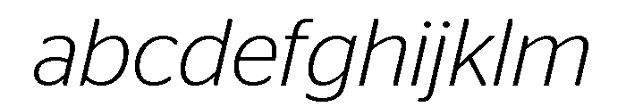 Continental Stag Sans Light Italic FONT