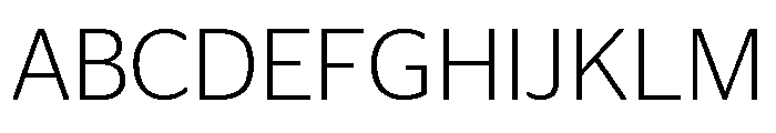 Continental Stag Sans Light Font UPPERCASE