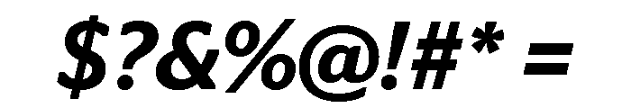 Continental Stag Sans Medium Italic Font OTHER CHARS