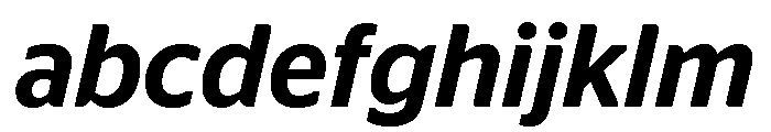 Continental Stag Sans Medium Italic FONT