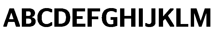 Continental Stag Sans Medium Font UPPERCASE