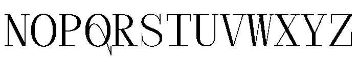 ContractorMono Normal Font UPPERCASE