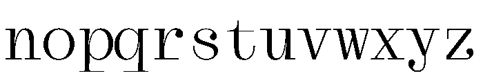ContractorMono Normal Font LOWERCASE