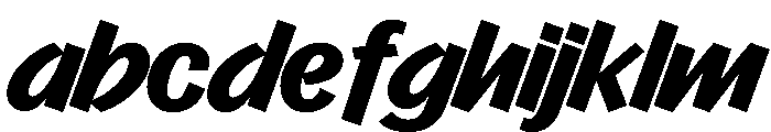 Control Cursive Bold TNT FONT