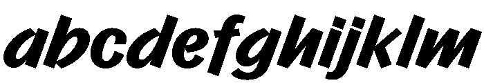 Control Cursive Bold FONT