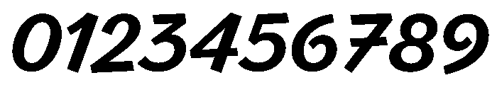 Control Cursive Medium Font OTHER CHARS