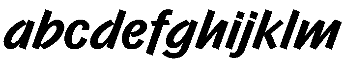 Control Cursive Medium FONT
