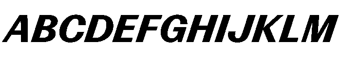 Control Italic Bold Font UPPERCASE