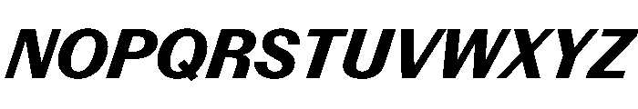 Control Italic Bold Font UPPERCASE