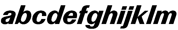 Control Italic Bold FONT