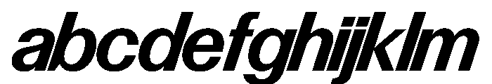 Control Italic Medium TNT FONT