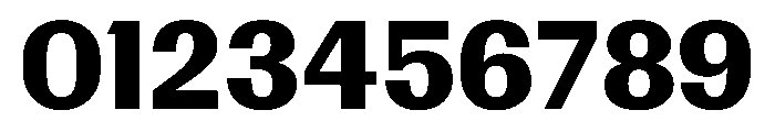 Control Upright Bold Font OTHER CHARS
