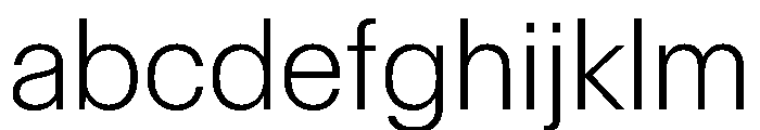 Control Upright Light FONT